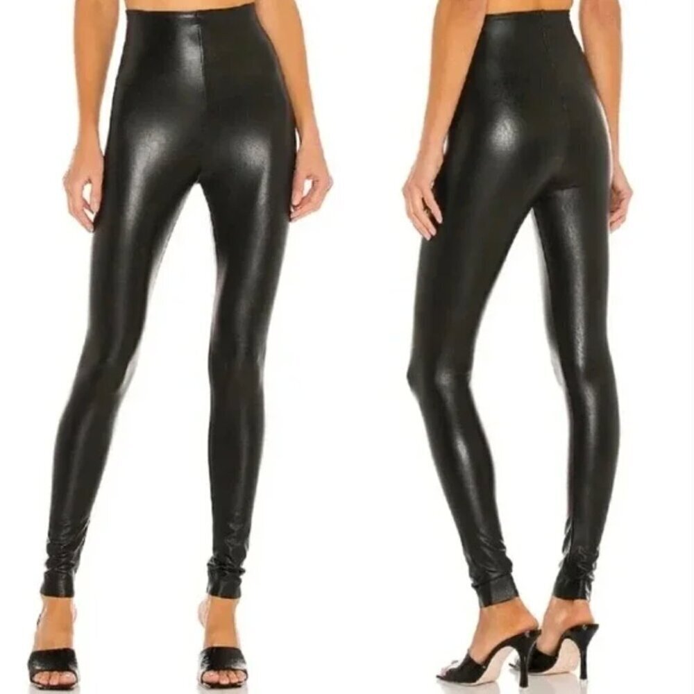 NWT Commando | Perfect Control Faux Leather Legging in Black - Size L